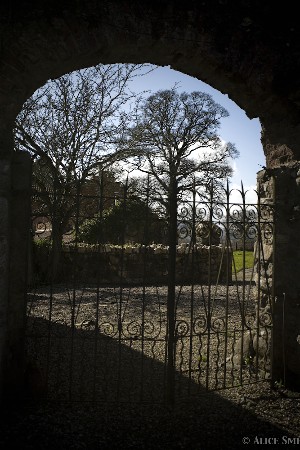Gate to Clonegal Castle
